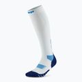 Dámske kompresné ponožky CEP Run Tall 5.0 ice/blue 2
