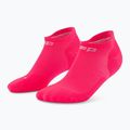 Dámske kompresné ponožky CEP Run No Show 5.0 pink