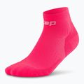 Dámske kompresné ponožky CEP Run Low Cut 5.0 pink 2