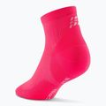 Dámske kompresné ponožky CEP Run Low Cut 5.0 pink 3