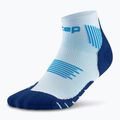 Dámske kompresné ponožky CEP Run Low Cut 5.0 ice/blue 2