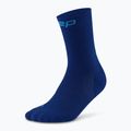 Dámske kompresné ponožky CEP Run Mid Cut 5.0 dark blue 2
