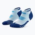 Pánske kompresné  ponožky CEP Run No Show 5.0 ice/blue