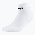 Pánske kompresné  ponožky CEP Run Low Cut 5.0 white 2