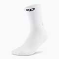 Pánske kompresné  ponožky CEP Run Mid Cut 5.0 white 2
