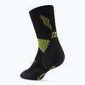 Pánske kompresné  ponožky CEP Run Mid Cut 5.0 black/lime 3