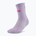 Pánske kompresné ponožky CEP Ultralight Mid Cut 4.0 lilac/pink 2