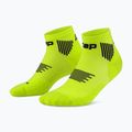 Pánske kompresné ponožky CEP Run Low Cut 5.0 lime/black