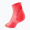 Dámske ponožky CEP Ultralight Low Cut 4.0 neon coral/red 3
