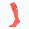 Pánske ponožky CEP Ultralight Tall 4.0 neon coral/red 2