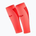 Kompresné návleky na lýtka pre mužov CEP Ultralight Calf 4.0 neon coral/red