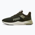 Topánky PUMA FTR Wave dark olive/lux army/glowing red