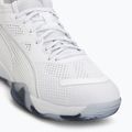 Hádzanárske topánky PUMA Eliminate NITRO SQD 4 puma white/baltic sea blue/fresh water 7