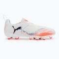 Detské kopačky PUMA Future 8 Match LL FG/AG Jr. puma white/puma black/glowing red 2