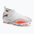 Detské kopačky PUMA Future 8 Match FG/AG Jr puma white/puma black/glowing red