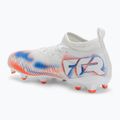 Detské kopačky PUMA Future 8 Match FG/AG Jr puma white/puma black/glowing red 3