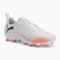 Detské kopačky PUMA Future 8 Play FG/AG Jr. puma white/puma black/glowing red