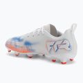 Detské kopačky PUMA Future 8 Play FG/AG Jr. puma white/puma black/glowing red 3