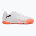Detské kopačky PUMA Future 8 Play TT + Mid puma white/puma black/glowing red 2