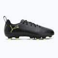 Detské kopačky PUMA Future 8 Play FG/AG Jr puma black/fizzy light/green terrain 2