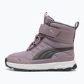 Detské snehové topánky PUMA Evolve Boot AC+ PS plum jam/shadow gray