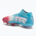 PUMA Future 8 Ultimate Re-Charge FG pánske kopačky hero blue/puma white/sunset pink 3