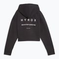 Dámska mikina PUMA x HYROX World Cropped Hoodie čierna/biela 2
