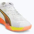 Hádzanárske topánky PUMA Eliminate Nitro SQD 4 Game On puma white/glowing red/ultra blue 7
