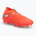 Detské futbalové kopačky PUMA Future 9 Pro FG/AG Jr glowing red/puma white/puma black/puma silver