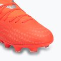 Detské futbalové kopačky PUMA Future 9 Pro FG/AG Jr glowing red/puma white/puma black/puma silver 7