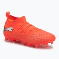 Detské futbalové kopačky PUMA Future 9 Match FG/AG Jr glowing red/puma white/puma black/puma silver