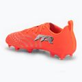Detské futbalové kopačky PUMA Future 9 Play FG/AG Jr glowing red/puma white/puma black/puma silver 3