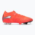 Futbalové kopačky PUMA Future 9 Ultimate FG glowing red/puma white/puma black/puma silver 2