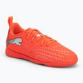 Detské futbalové kopačky PUMA Future 9 Play IT Jr glowing red/puma white/puma black/puma silver