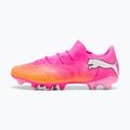 Kopačky  PUMA Future 9 Match Fusion FG/AG poison pink/puma wht/sun stream/bright aqua/puma blk