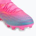 Detské kopačky  PUMA Future 9 Pro FG/AG Jr poison pink/puma wht/sun stream/bright aqua/puma blk 7