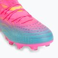 Detské kopačky  PUMA Future 9 Match FG/AG Jr poison pink/puma wht/sun stream/bright aqua/puma blk 7