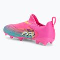 Detské kopačky  PUMA Future 9 Match LL FG/AG Jr poison pink/puma wht/sun stream/bright aqua/puma blk 3