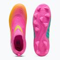 Detské kopačky  PUMA Future 9 Match LL FG/AG Jr poison pink/puma wht/sun stream/bright aqua/puma blk 4