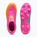 Detské kopačky  PUMA Future 9 Match LL FG/AG Jr poison pink/puma wht/sun stream/bright aqua/puma blk 6