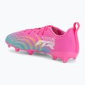 Detské kopačky  PUMA Future 9 Play FG/AG Jr poison pink/puma wht/sun stream/bright aqua/puma blk 3