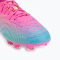 Detské kopačky  PUMA Future 9 Play FG/AG Jr poison pink/puma wht/sun stream/bright aqua/puma blk 7