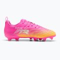 Detské kopačky  PUMA Future 9 Play FG/AG Jr poison pink/puma wht/sun stream/bright aqua/puma blk 2