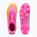 Detské kopačky  PUMA Future 9 Play FG/AG Jr poison pink/puma wht/sun stream/bright aqua/puma blk 3