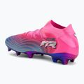 Kopačky  PUMA Future 9 Ultimate FG poison pink/puma wht/sun stream/bright aqua/puma blk 3
