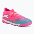 Kopačky  PUMA Future 9 Match TT poison pink/puma wht/sun stream/bright aqua/puma blk