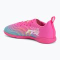 Detské kopačky  PUMA Future 9 Play IT Jr poison pink/puma wht/sun stream/bright aqua/puma blk 3