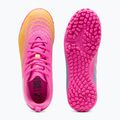 Detské kopačky  PUMA Future 9 Play TT poison pink/puma wht/sun stream/bright aqua/puma blk 5
