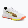 Hádzanárske topánky PUMA Accelerate Turbo 4 Game On puma white/glowing red/ultra blue