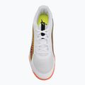 Detské hádzanárske topánky PUMA Accelerate 4 Game On Jr puma white/glowing red/ultra blue 5